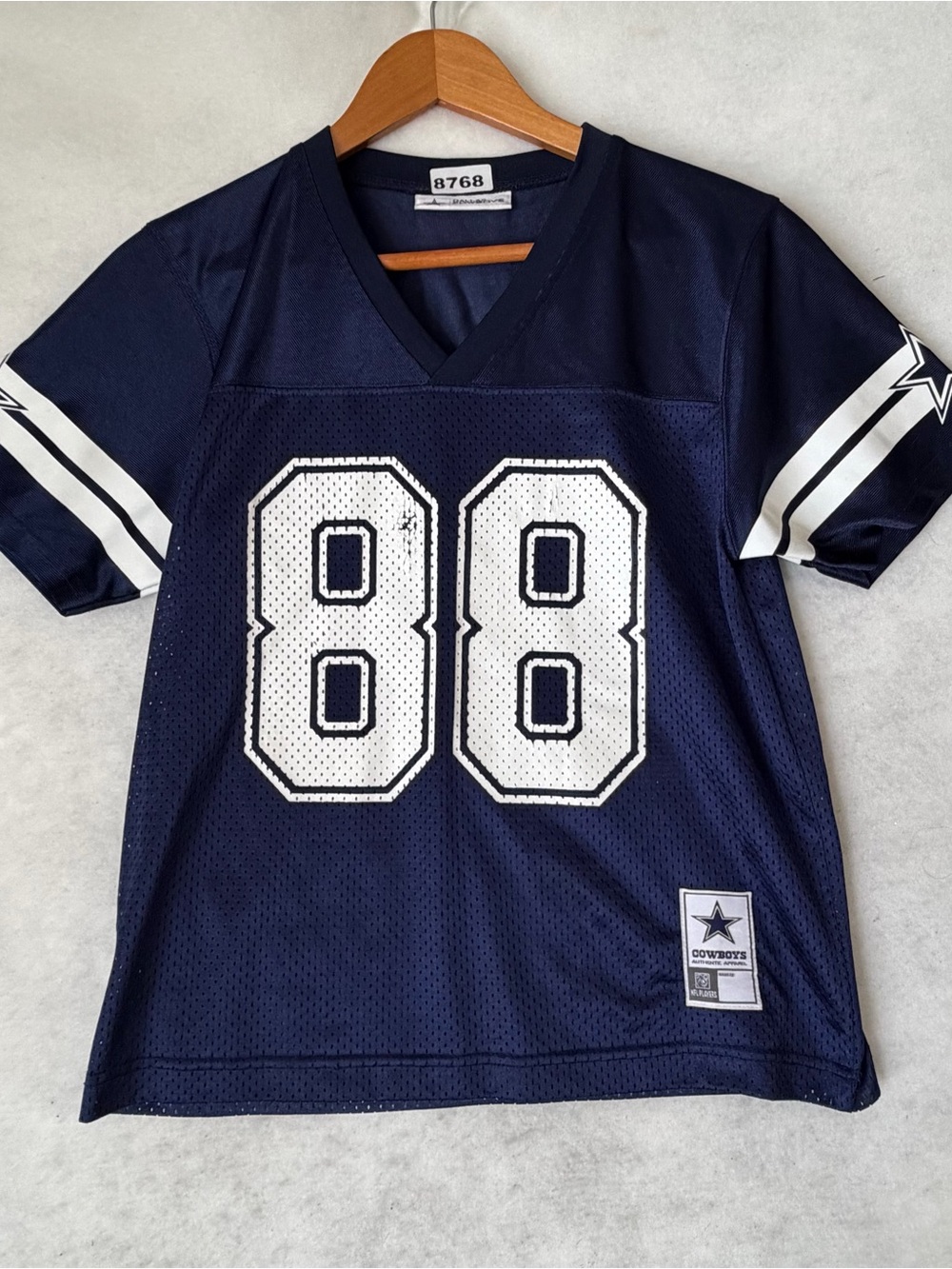 Dallas Cowboys Jersey Womens Medium Blue Dez Bryant #88 NFL 8768